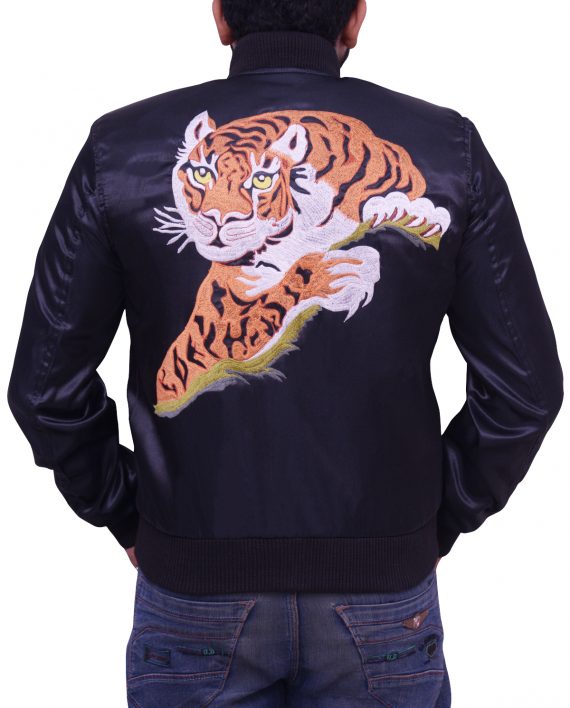 Sylvester Stallone Rocky II Satin Tiger Jacket - A2 Jackets