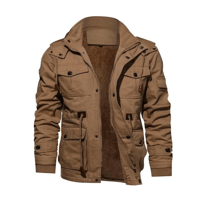 Mens Tactical Grizzly Armory Brown Jacket - A2 Jackets