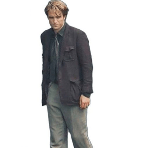 Robert Pattinson Neil Tenet Black Coat