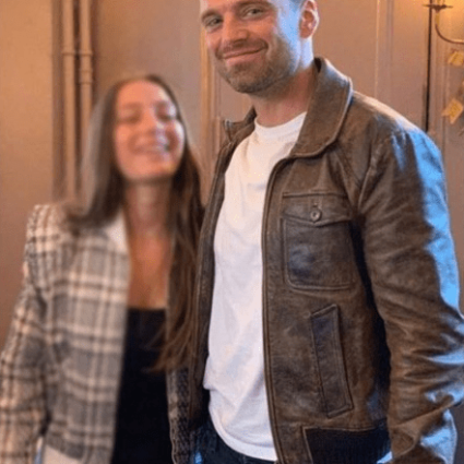 The 355 Nick Sebastian Stan Bomber Leather Jacket