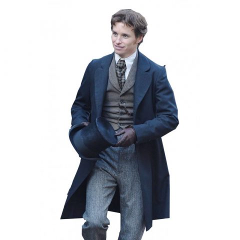 Eddie Redmayne The Aeronauts Blue Coat
