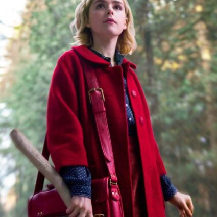 The Chilling Adventures of Sabrina Spellman Red Long Coat