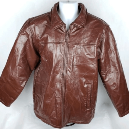 The Division Haband Brown Leather Jacket