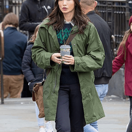 Gemma Chan The Eternals Sersi Trench Coat
