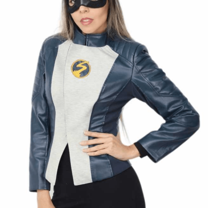 The Flash Season 5 Nora West-Allen XS Speedster Leather Jacket