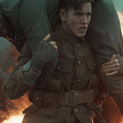 Harris Dickinson The King’s Man 3 Suede Leather Jacket