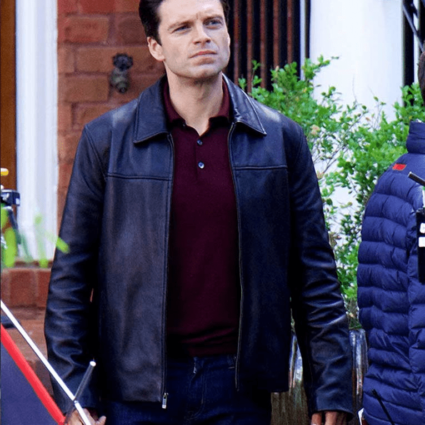 The Last Full Measure Scott Huffman Sebastian Stan Leather Jacket