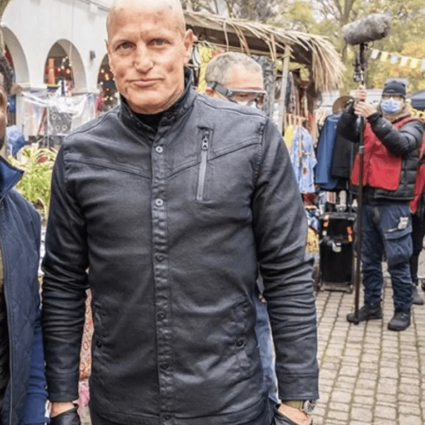 Woody Harrelson The Man From Toronto Leather Jacket