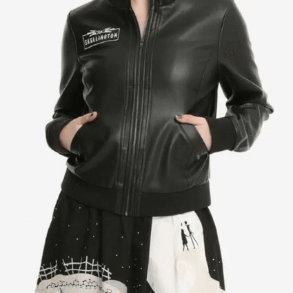 The Nightmare Before Christmas Jack Chris Sarandon Leather Jacket