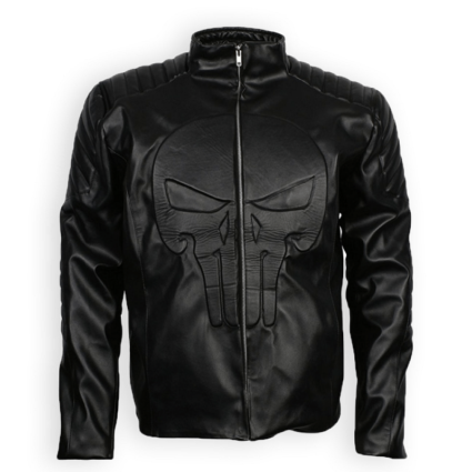 Frank Castle The Punisher Black Thomas Jane Leather Jacket