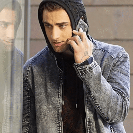 Serj Derian TV Series The Rookie Themo Melikidze Denim Jacket