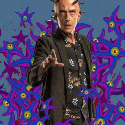 Peter Capaldi The Suicide Squad Thinker Black Blazer