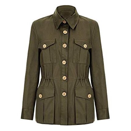 The Tracker Road Master Olive Cotton Jacket