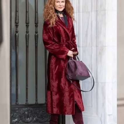 Grace Sachs The Undoing Nicole Kidman Maroon Trench Coat