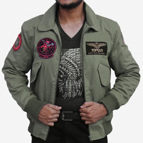 Tom Cruise Top Gun 2 Maverick Bomber Jacket