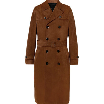 Tom Ford Suede Trench Coat