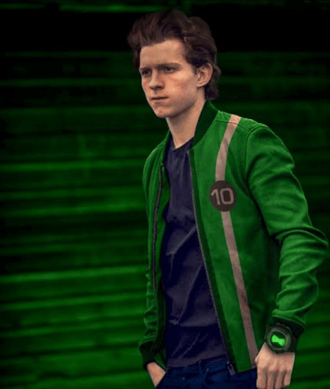 Ben Tennyson Tom Holland Ben 10 Alien Force Jacket - A2 Jackets