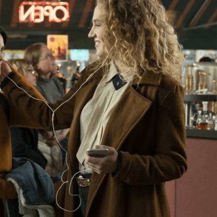 Katrina Cunningham Trinkets Season 02 Sabine Wool Coat