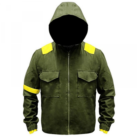 Twenty One 21 Green Cotton Hoodie Pilots Levitate Jacket