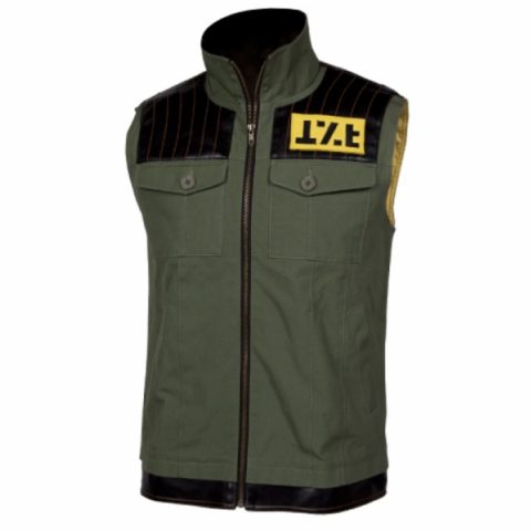 Gerard Way Danger Days Killjoys Cotton Green Vest
