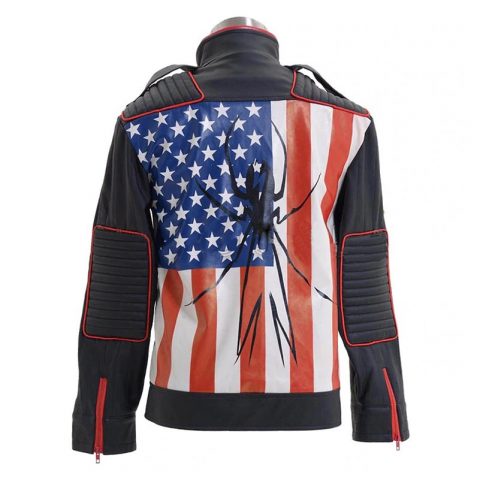 US Flag Jet Star My Chemical Romance Gerard Way Danger Days Jacket