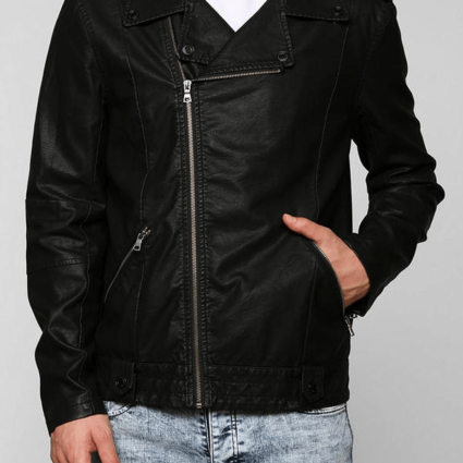Mens Urban Outfitters Faux Leather Jacket
