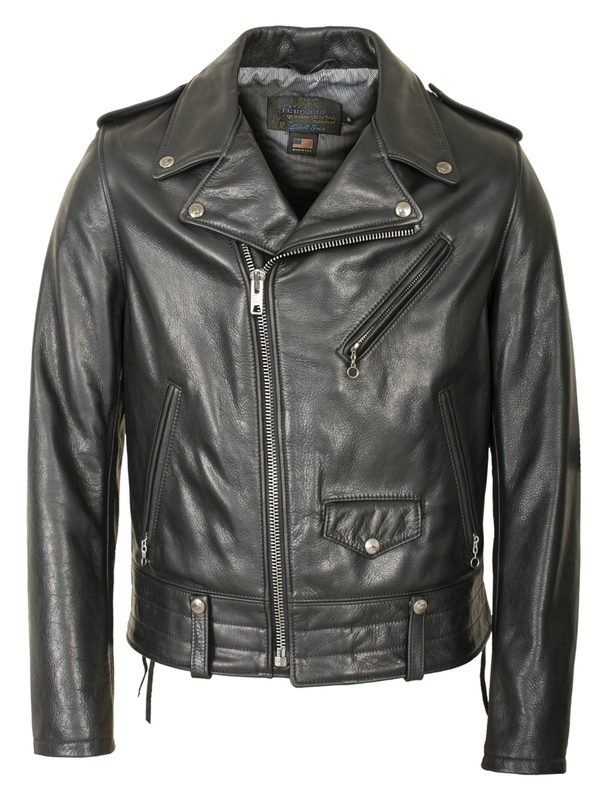 Mens Used Schott Motorcycle Leather Jacket - A2 Jackets