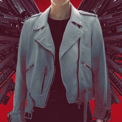 Ruby Rose 2021 Victoria Vanquish Leather Jacket