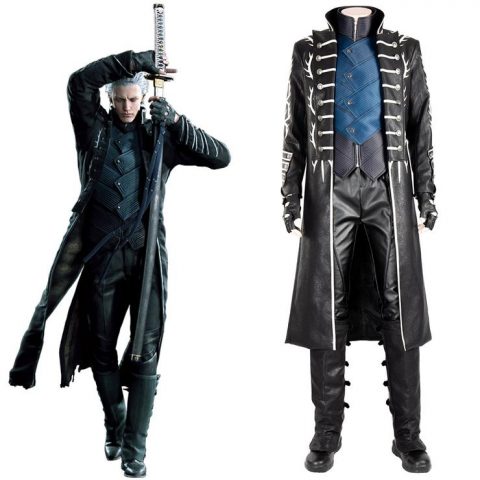 Vergil Devil May Cry 5 Leather Coat