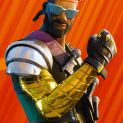 Mens Fortnite Major Lazer Video Game Leather Jacket