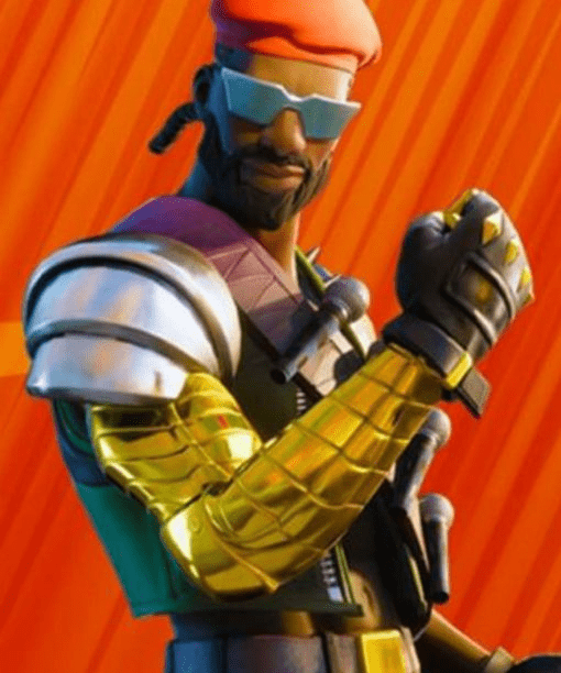 Mens Fortnite Major Lazer Video Game Leather Jacket