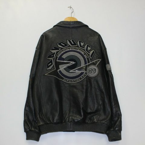 Vintage Davoucci Bomber Leather Jacket