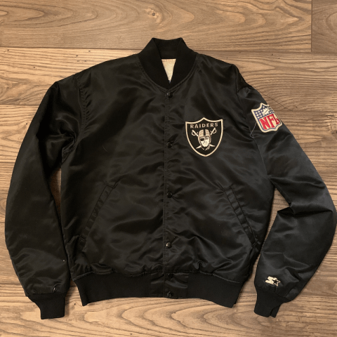 Mens Vintage Raiders Starter Jacket