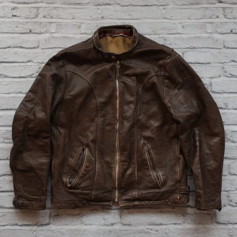 Vintage Schott Brown Leather Jacket