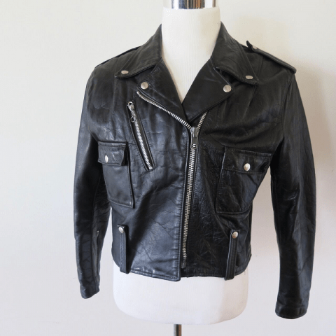 Vintage Women Harley Davidson Queen Leather Jacket