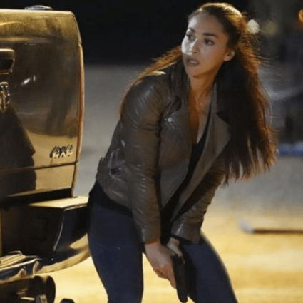 Womens Micki Ramirez Walker 2021 TV Series Leather Jacket