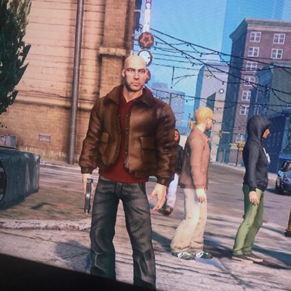 Ian Robshaw Watch Dogs Legion Game Brown Jacket