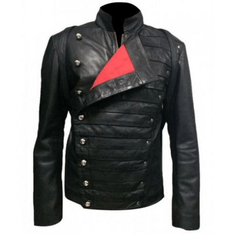Rodrigo Santoro Westworld Hector Escaton Military Leather Jacket