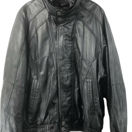 Black Rivet Leather Jacket Wilson's Leather