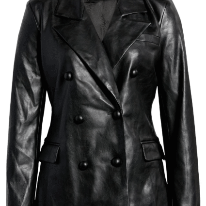 The Nightingale Blanknyc Leather Blazer