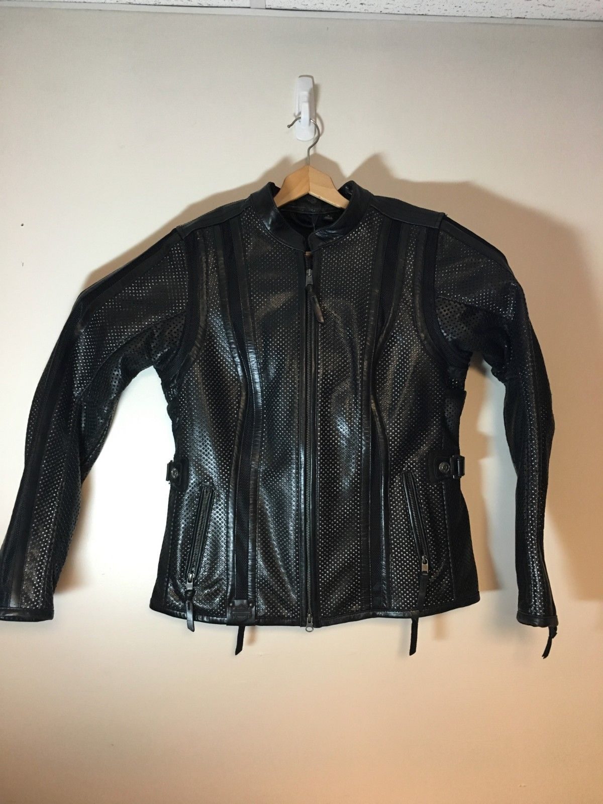 Perforated Coolcore Leather Jacket - A2 Jackets
