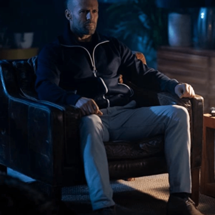 Jason Statham Wrath Of Man Blue Cotton Jacket