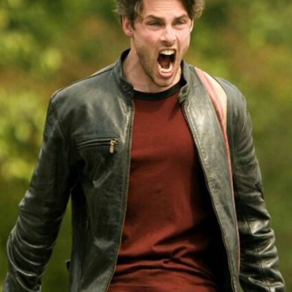 X-Men Cyclops Motorcycle Leather Jacket