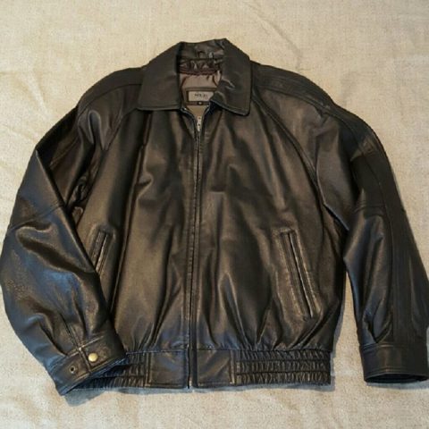 XLD Fashion Bomber Leather Jacket