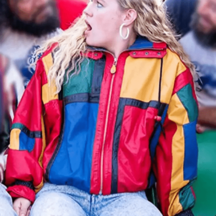 Young Rock Karen Colorblock TV Series Lexie Duncan Jacket