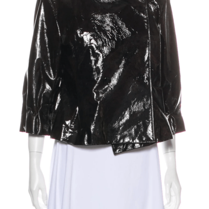 Yves Saint Laurent Black Leather Jacket