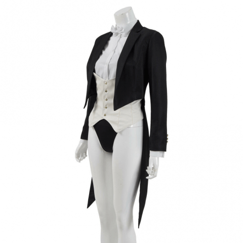 Zatanna Tailcoat Womens Black Cosplay Jacket