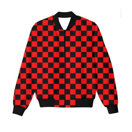 Bajan Canadian Red Check Jacket