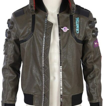 Samurai Cyberpunk 2077 Leather Jacket