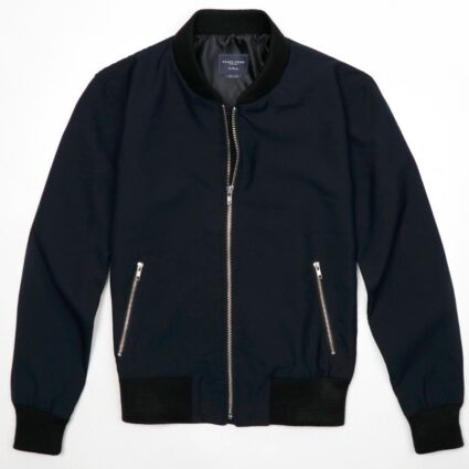 Ryan Reynolds 6 Underground Blue Bomber Jacket